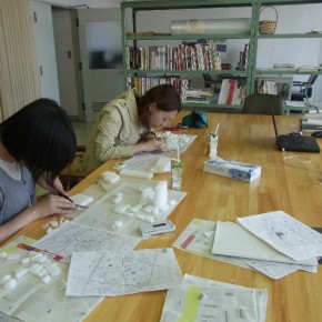 Clasino Workshop 05「篠ノ井駅前の模型制作」 2012.6.22 - 7.28